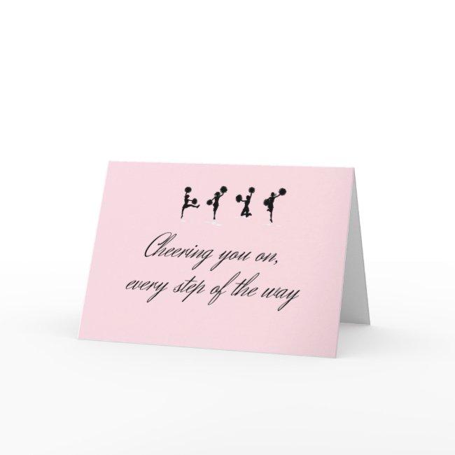 Take Care Invitations - Cheerleaders