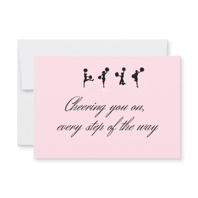 Take Care Invitations - Cheerleaders