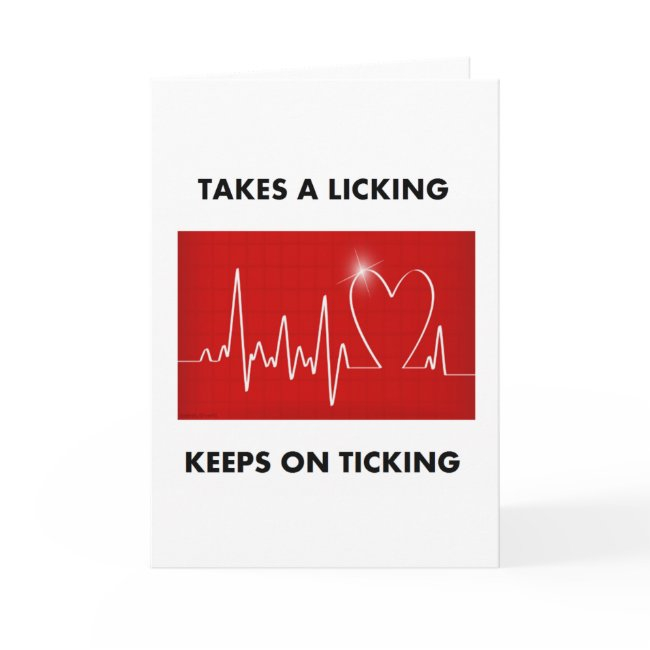 Takes A Licking - Keeps On Ticking Invitations