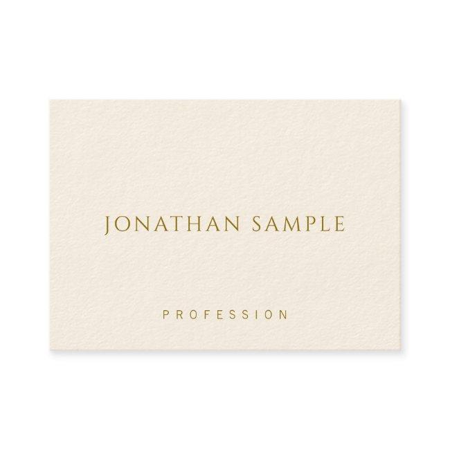 Template Business Invitations Gold Text Elegant Modern