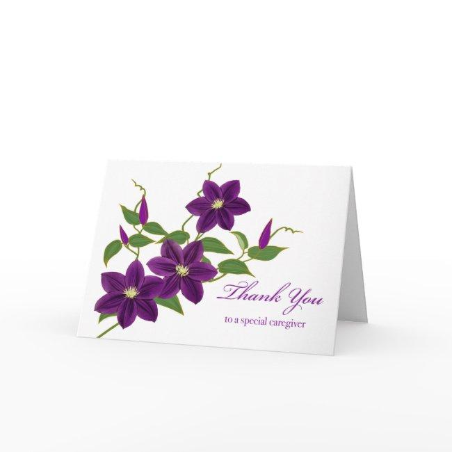 Thank You To Caregiver Of Parkinson's Patient Invitations