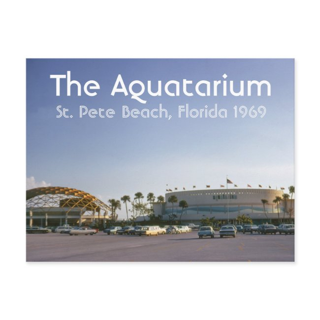 The Aquatarium St. Pete Beach, Florida Postinvitations