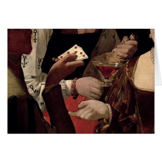 The Cheat With The Ace Of Diamonds, Detail Of The