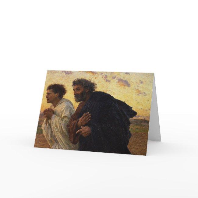 The Disciples Peter And John Running Invitations