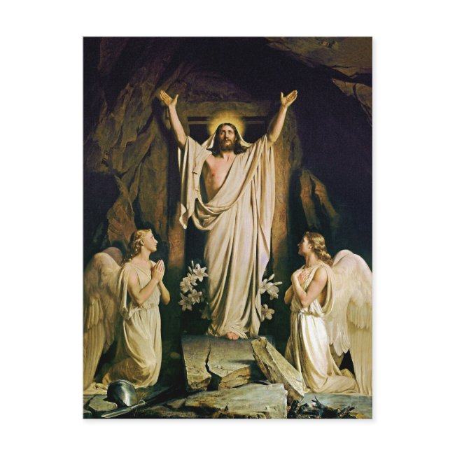 The Resurrection Postinvitations