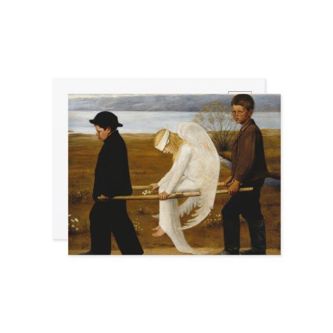 The Wounded Angel By Hugo Simberg Postinvitations