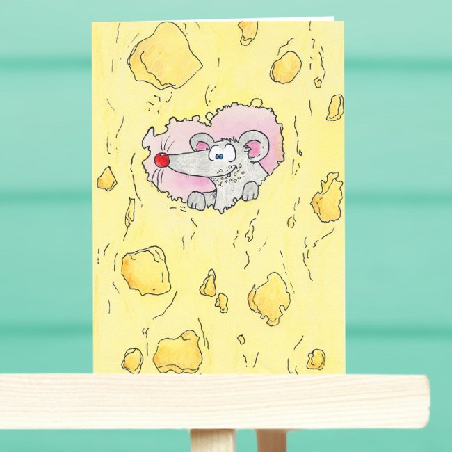 Too Cheesy? Greeting Invitations By Nicole Janes