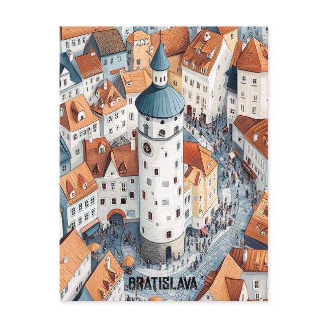 Travel To Bratislava Slovakia Postinvitations