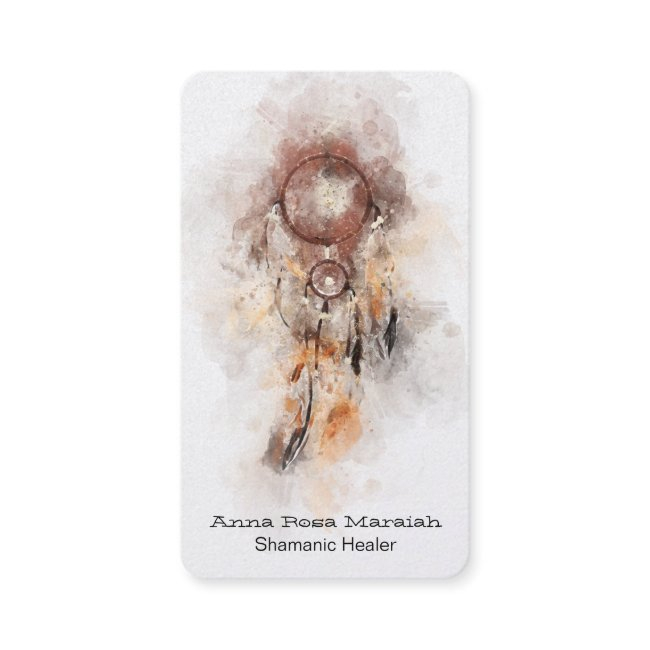 *~* Tribal - Shamanic Sacred Dream Catcher Shaman Business Invitations