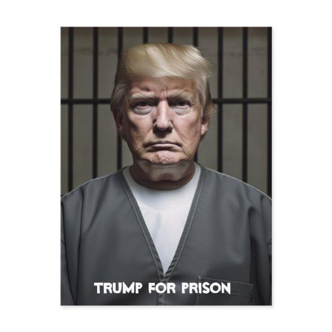 Trump For Prison Trump In Jail Postinvitations