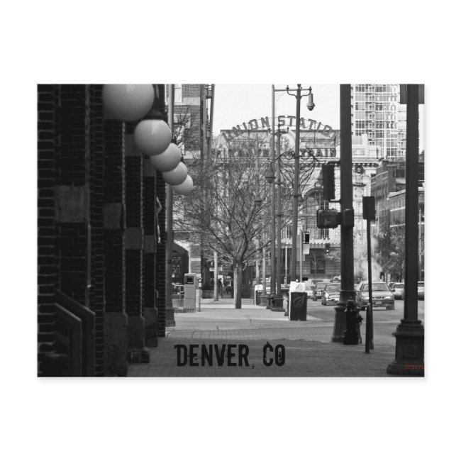 Union Station, Denver Postinvitations
