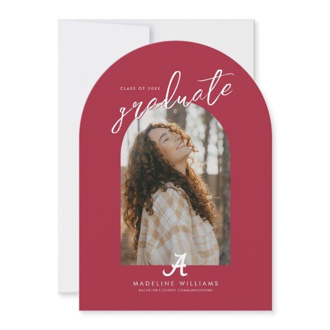 University Of Alabama Graduation Invitation