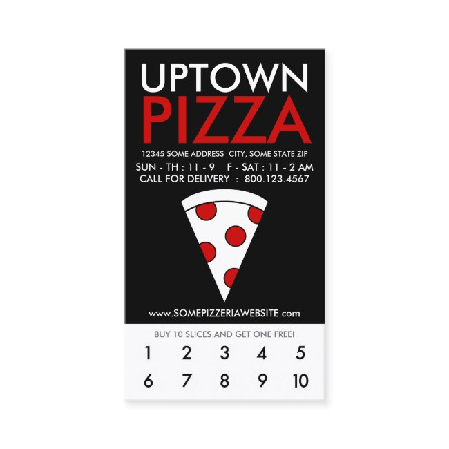 Uptown Pizza Loyalty