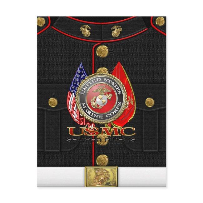 Usmc Semper Fi [special Edition] [3d] Postinvitations
