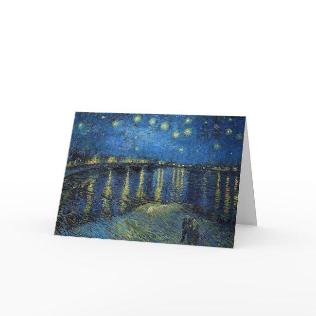 Vincent Van Gogh - Starry Night Over The Rhone Invitations