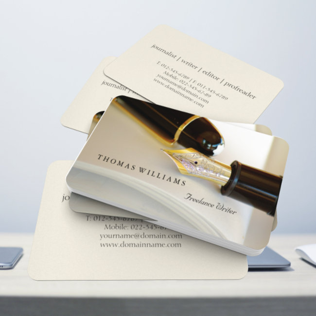 Vintage Fountain Pen | Writer Business Invitations