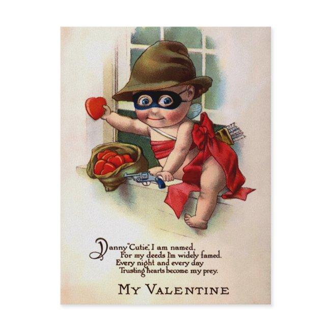 Vintage Valentines Day Postinvitations