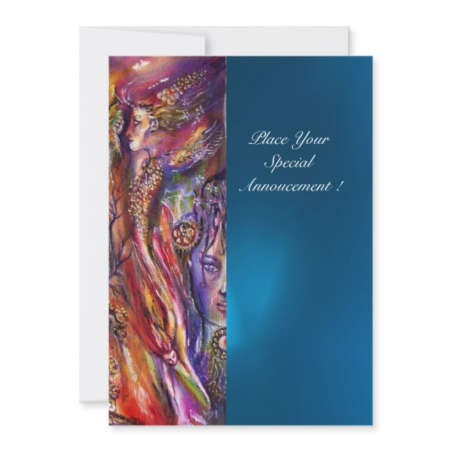 Vivien And Merlin Invitation