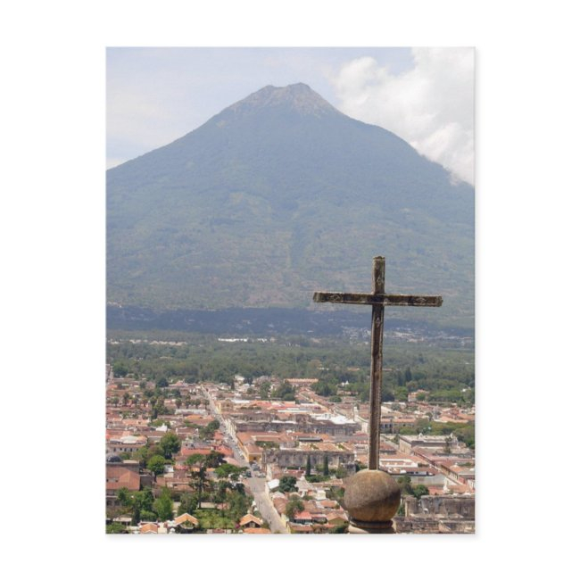 Volcan Agua, Guatemala, Postinvitations