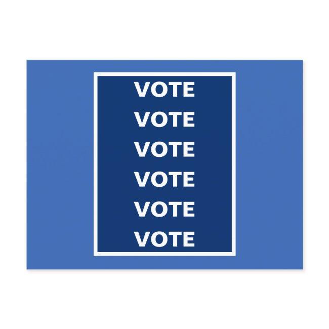Vote Blue Democrats 2020 Election Postinvitations