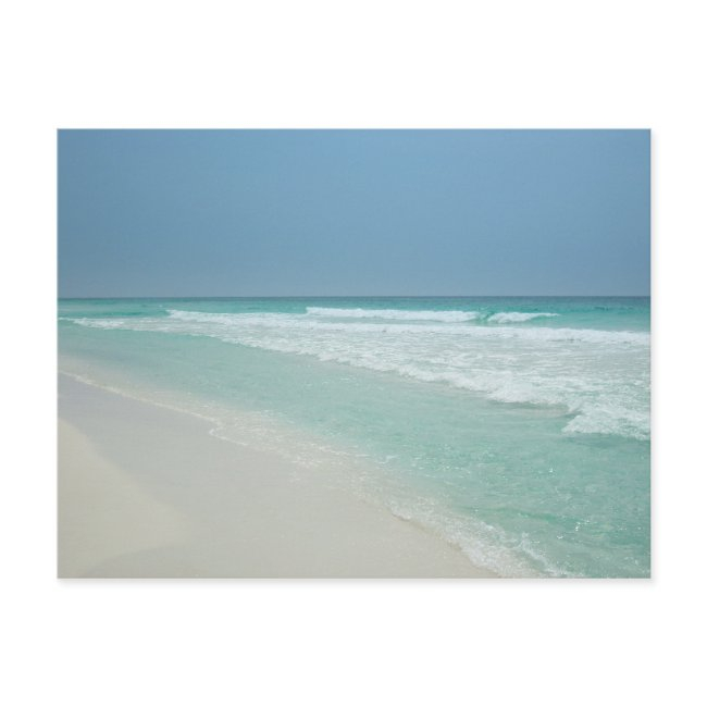 Watching The Waves Roll In Postinvitations