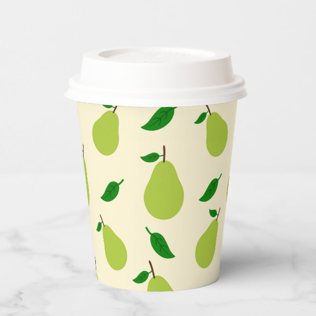 We Can Pearly Wait Fall Pear Paper Cups