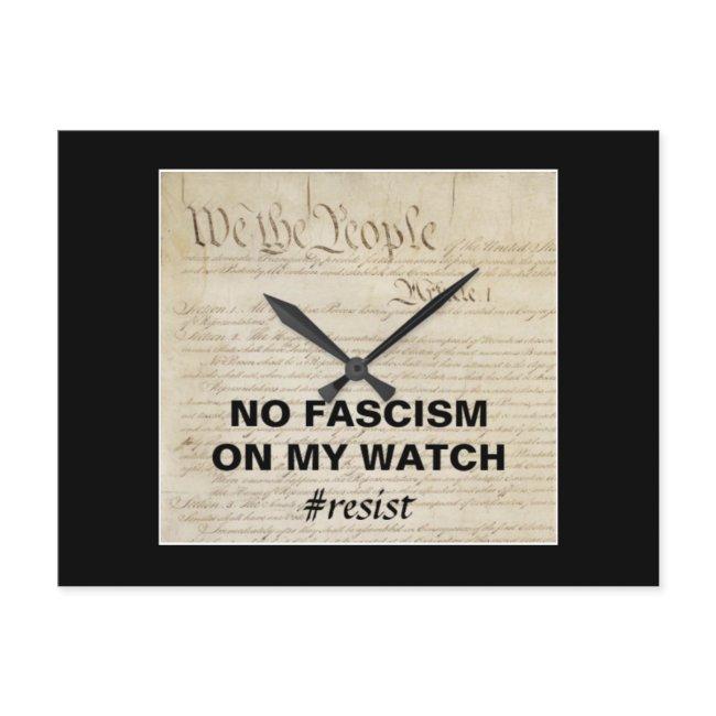 We The People No Fascism On My Watch Postinvitations
