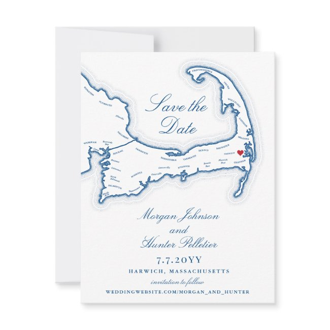 Wequassett Resort Cape Cod Wedding Save The Date