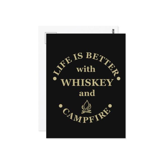 Whiskey Quotes Funny Camping Camper Sayings Postinvitations