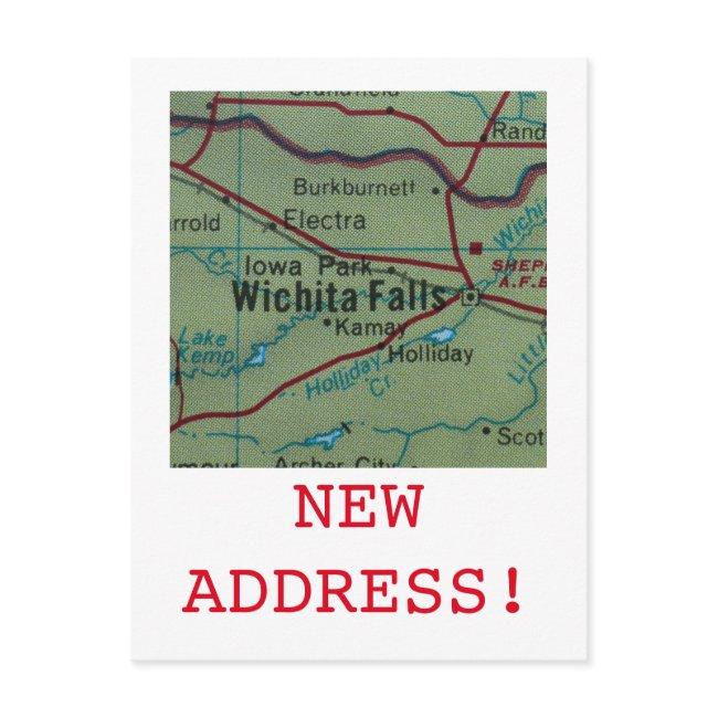 Wichita Falls New Address Announcement