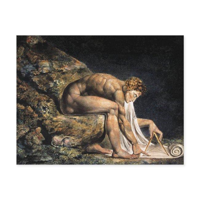 William Blake Isaac Newton Invitations
