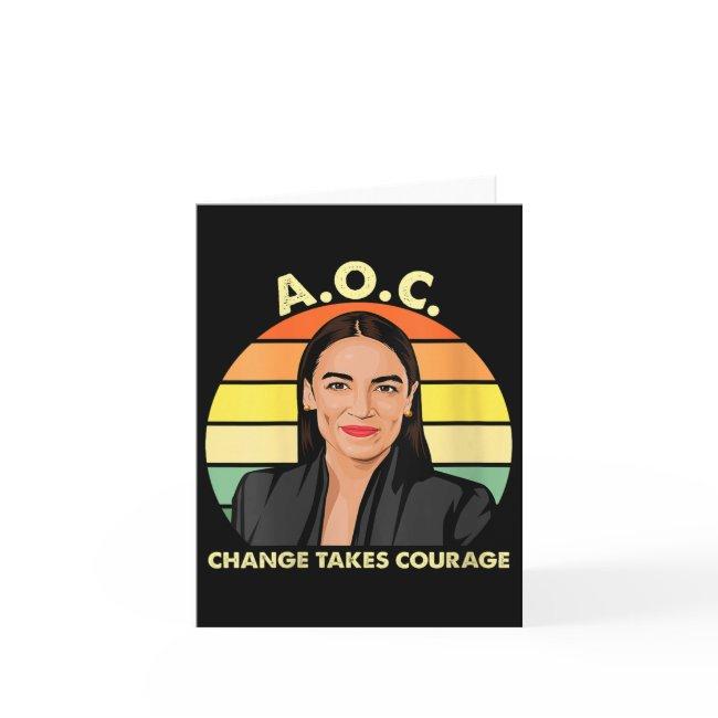 Womens Aoc Alexandria Ocasio-cortez First Female P Invitations