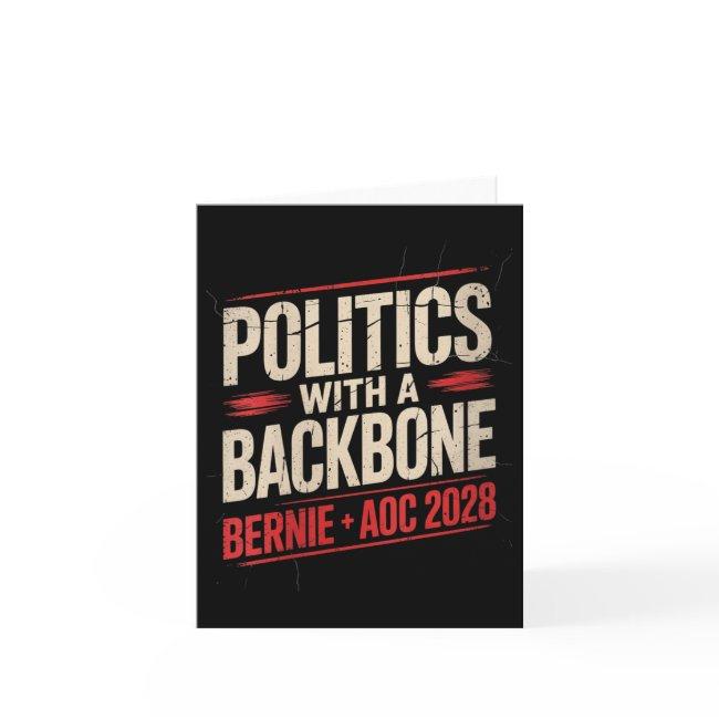 Womens Bernie Sanders And Aoc 2028 For President C Invitations