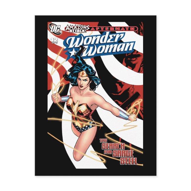Wonder Woman Comic Cover #12 Postinvitations
