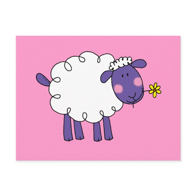 Woolly Sheep Postinvitations