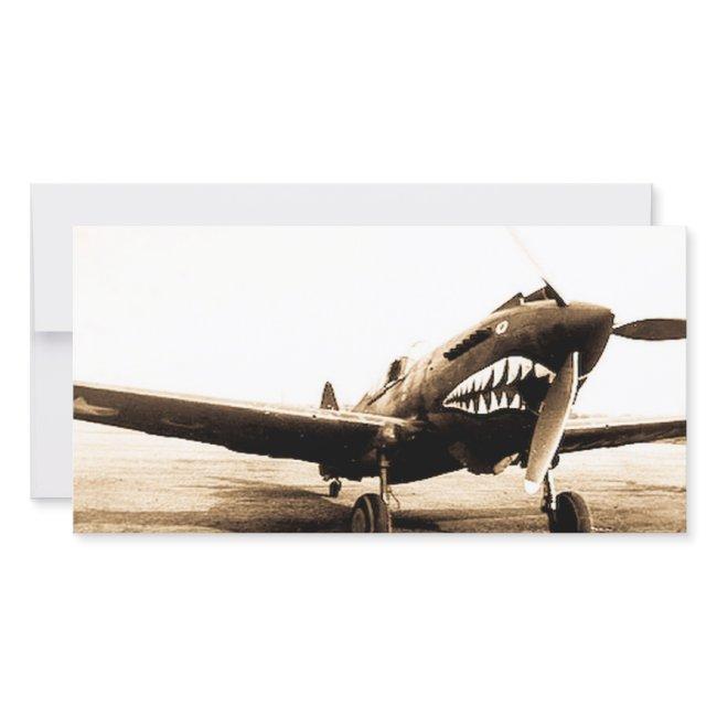 Wwii Flying Tigers Curtiss P-40 Fighter Plane
