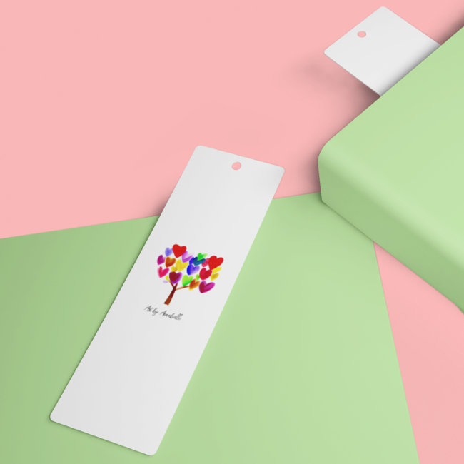 Your Child's Artwork Or Drawing On A Bookmark Invitations