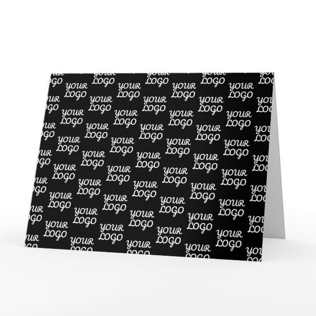 Your Logo | Simple Repeating Logo Pattern Invitations