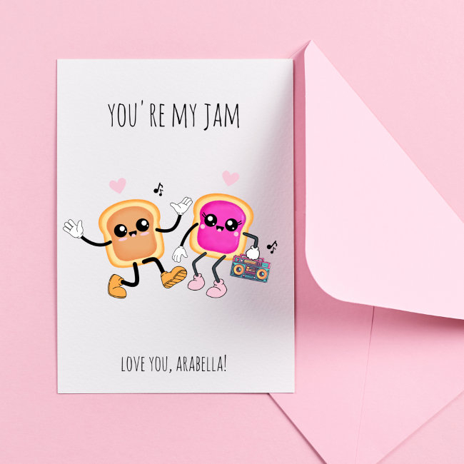 You're My Jam Valentine's Day Invitations