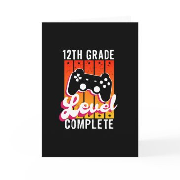 12th grade graduation gamer graduation invitations