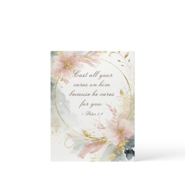 1 peter 5:7 cast all your cares on him bible verse postinvitations