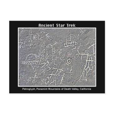 2. ufo petroglyph at death valley postinvitations
