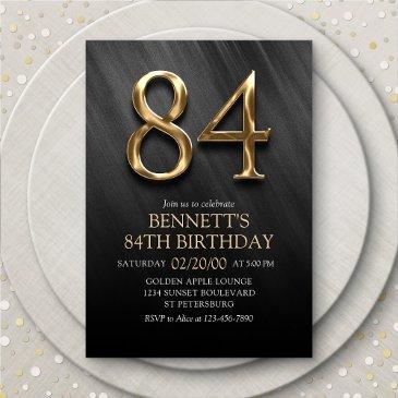 84th birthday invitation