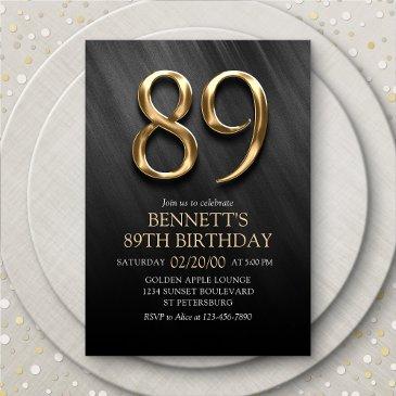 89th birthday invitation