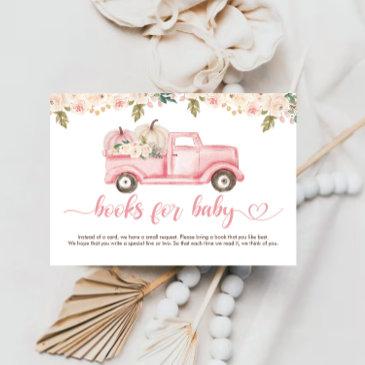 a little pumpkin baby shower books for baby ticket enclosure invitations