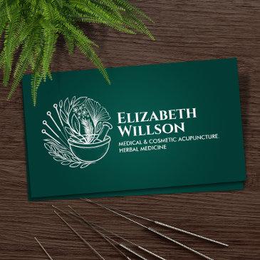 acupuncture and herbal medicine business invitations