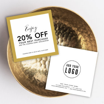 add your logo and editable color discount invitations