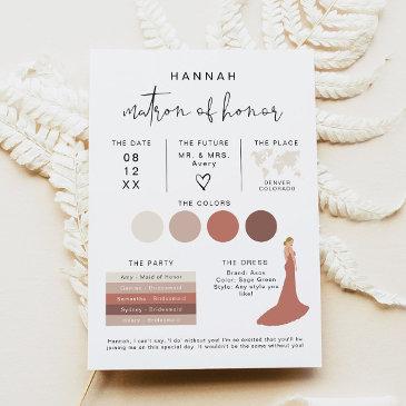 adella edgy modern editable bridesmaid info invitations