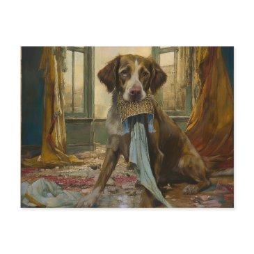 ai dog destroyed postinvitations