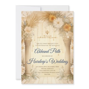 akhand paath invitation digital akhand sahib path